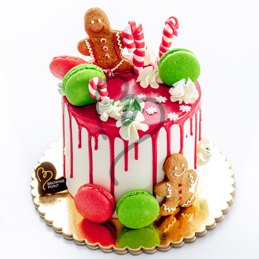 The Gingerbread Factory Cake