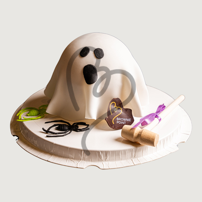 Ghost Smash Cake
