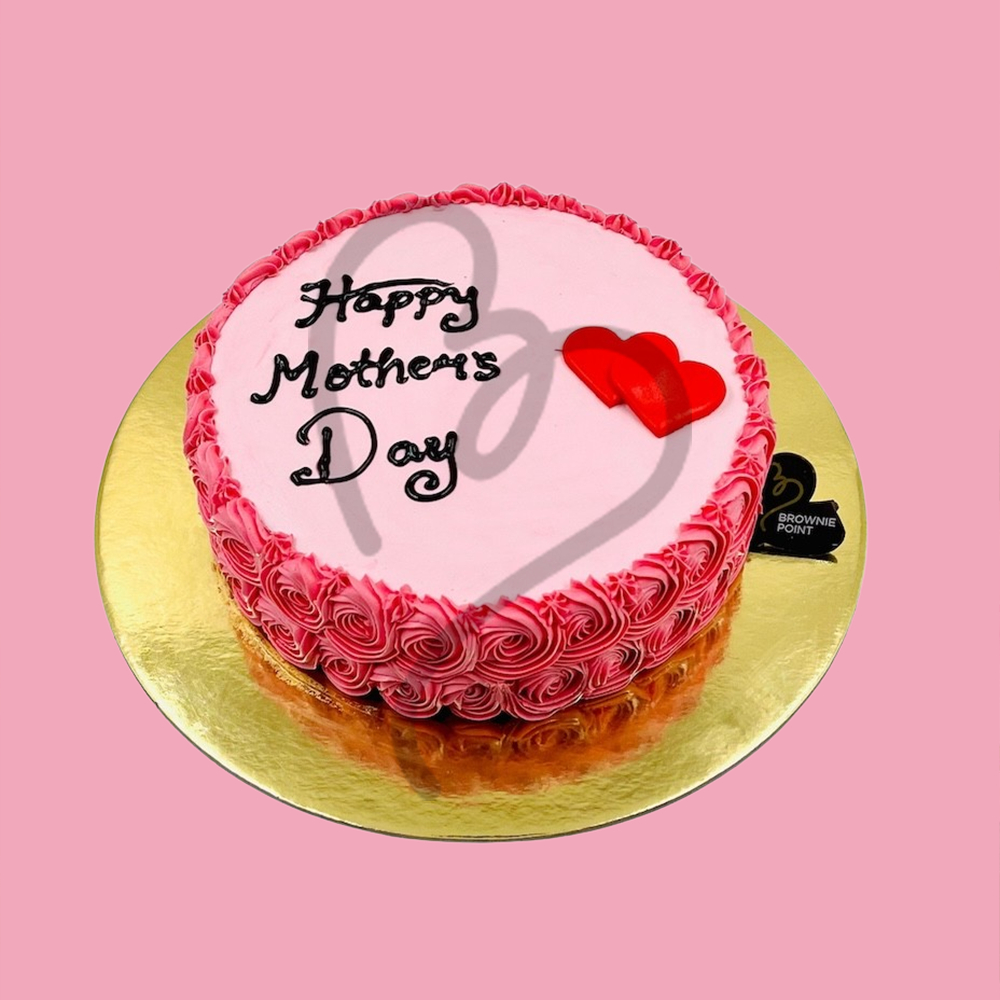 Mother's Day Rosette Cake