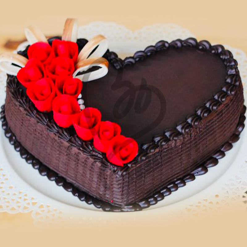 Valentine Intense Rose Cake